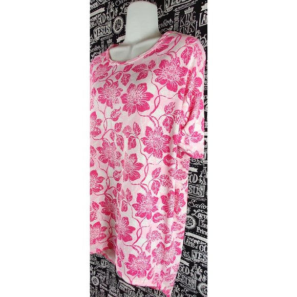 LuLaRoe Hibiscus Top Irma Sz XXS NWT - Picture 3 of 9